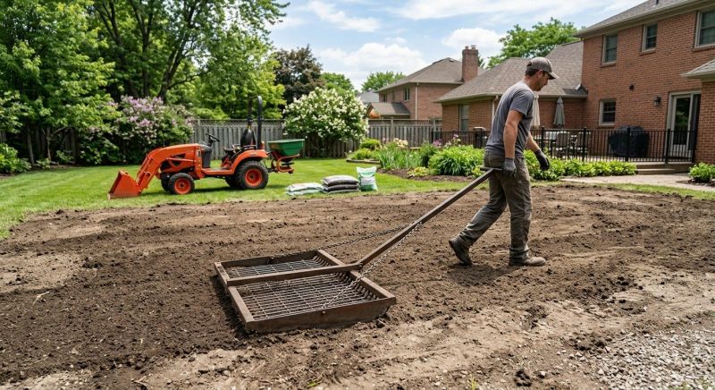 Lot Grading in Houston, TX