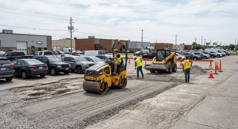 Parking Lot Leveling in Atlanta, GA